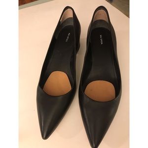 Size 12 Vila Spiga Black Low Heels